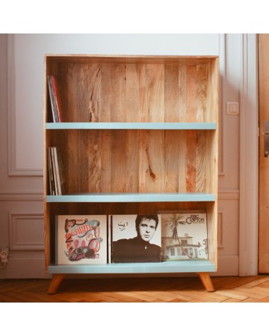 Meuble de rangement à disques vinyles en bois - James - Homifab