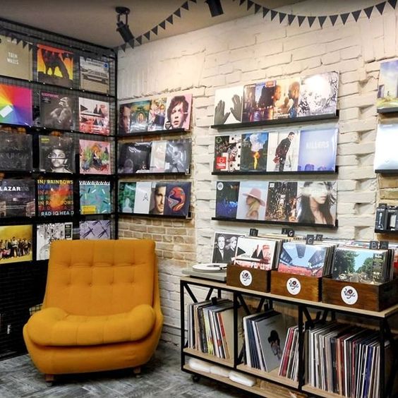 chambre de vinyles